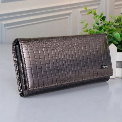 Alligator Pattern Purse