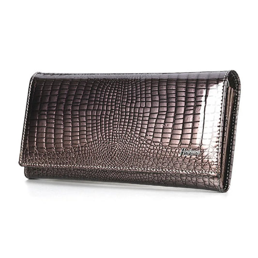Alligator Pattern Purse
