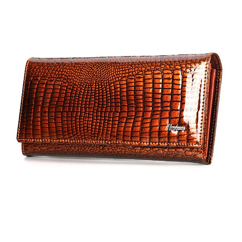 Alligator Pattern Purse