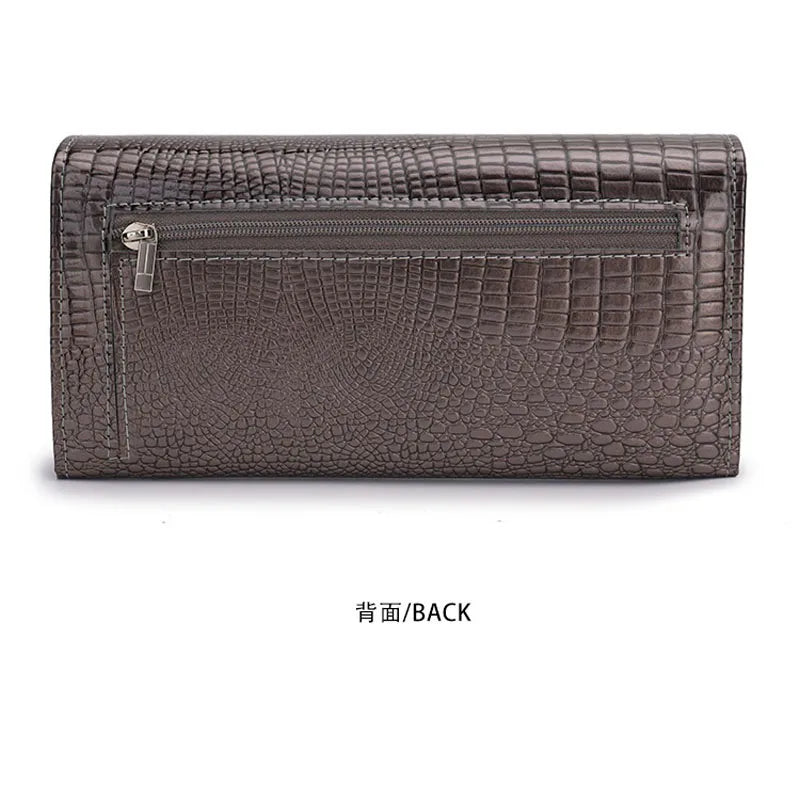 Alligator Pattern Purse